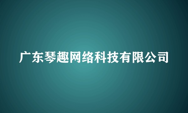 广东琴趣网络科技有限公司