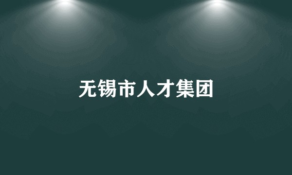 无锡市人才集团