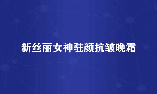 新丝丽女神驻颜抗皱晚霜