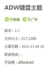 ADW键盘主题