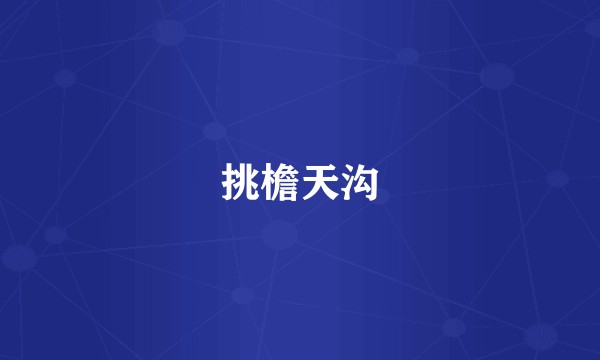 挑檐天沟