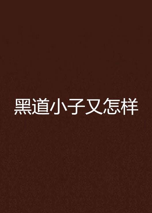黑道小子又怎样