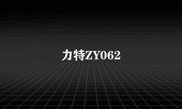 力特ZY062