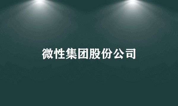 微性集团股份公司
