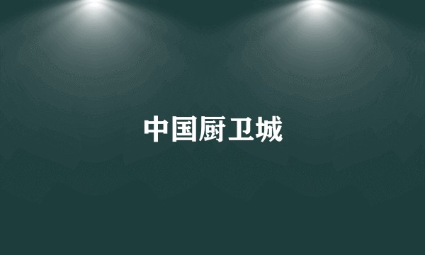 中国厨卫城