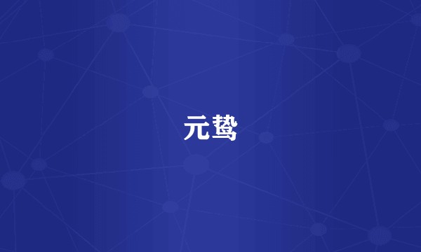 元鸷
