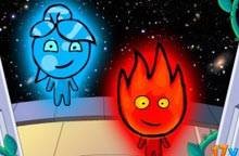 冰娃火娃2太空漫步无敌版