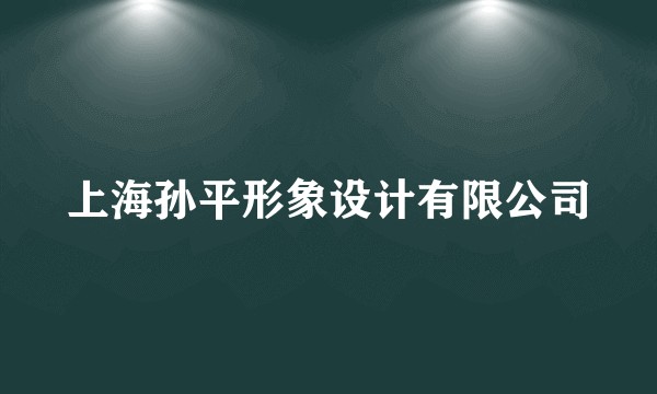 上海孙平形象设计有限公司