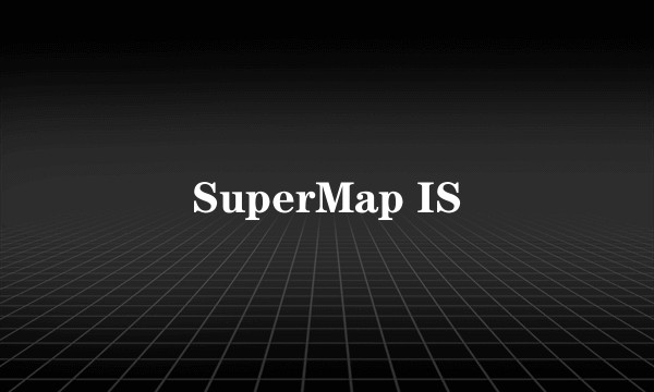 SuperMap IS