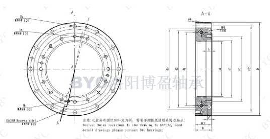 谐波减速机轴承