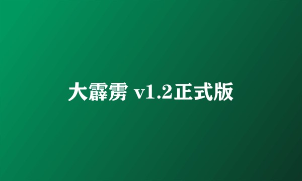 大霹雳 v1.2正式版