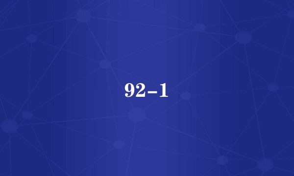 92-1