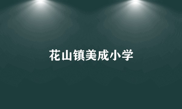 花山镇美成小学