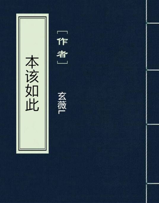 本该如此（网络小说）
