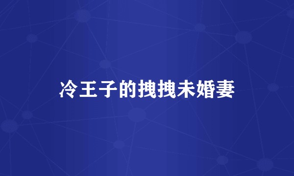 冷王子的拽拽未婚妻