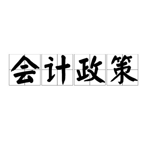 会计政策