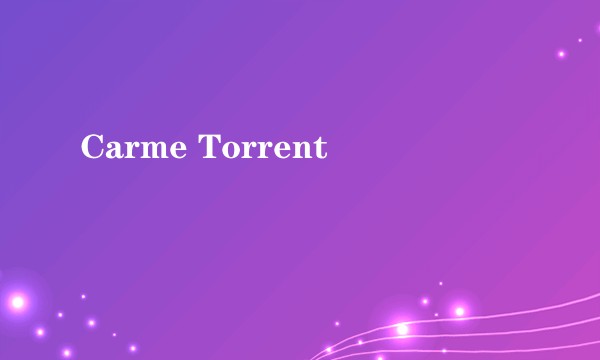 Carme Torrent