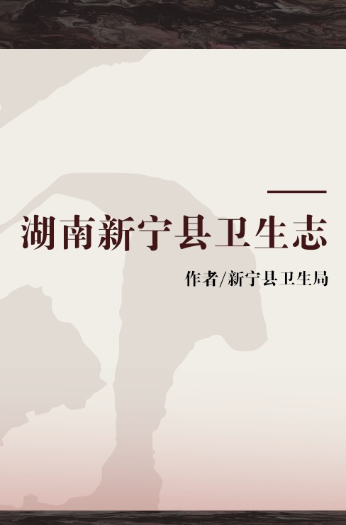 湖南新宁县卫生志