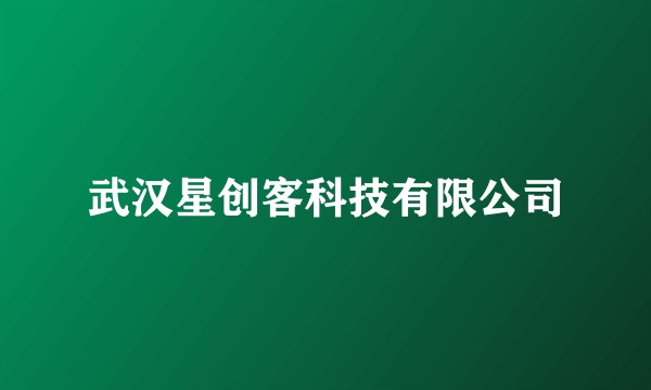 武汉星创客科技有限公司