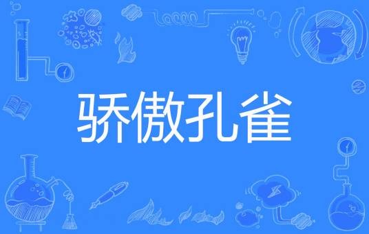骄傲孔雀