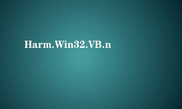 Harm.Win32.VB.n