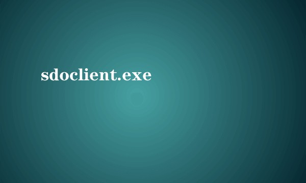 sdoclient.exe