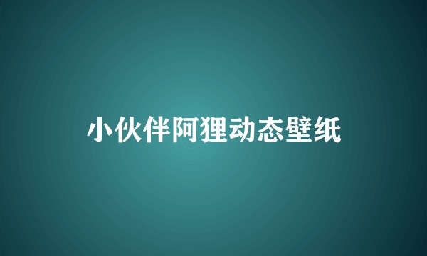 小伙伴阿狸动态壁纸