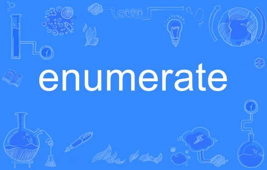 enumerate