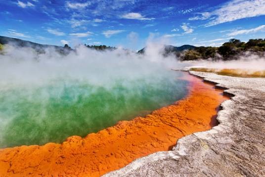 新西兰火山