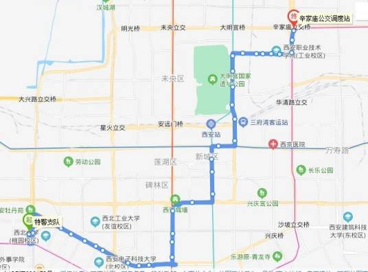 西安公交216路