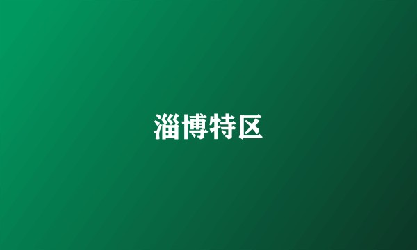 淄博特区