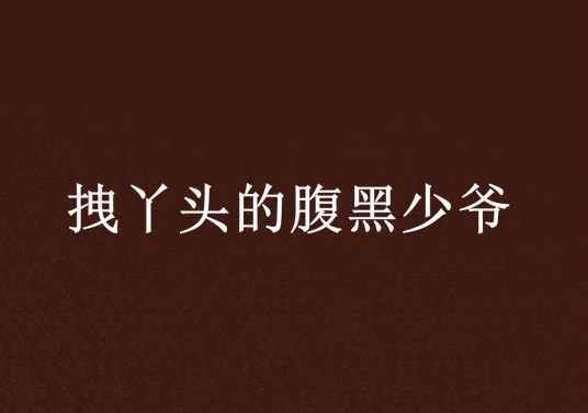 拽丫头的腹黑少爷