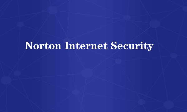 Norton Internet Security