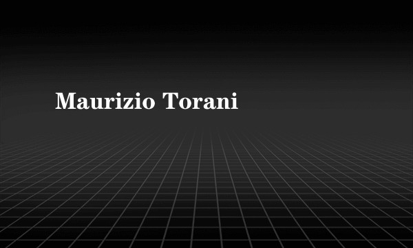 Maurizio Torani