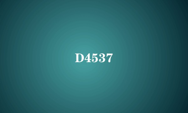 D4537
