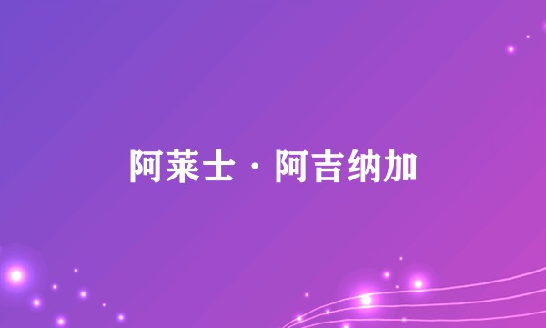 阿莱士·阿吉纳加
