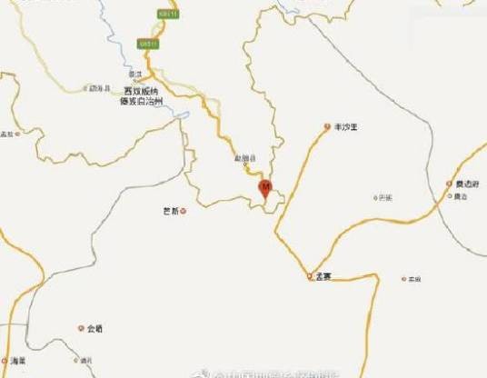 1·10勐腊地震