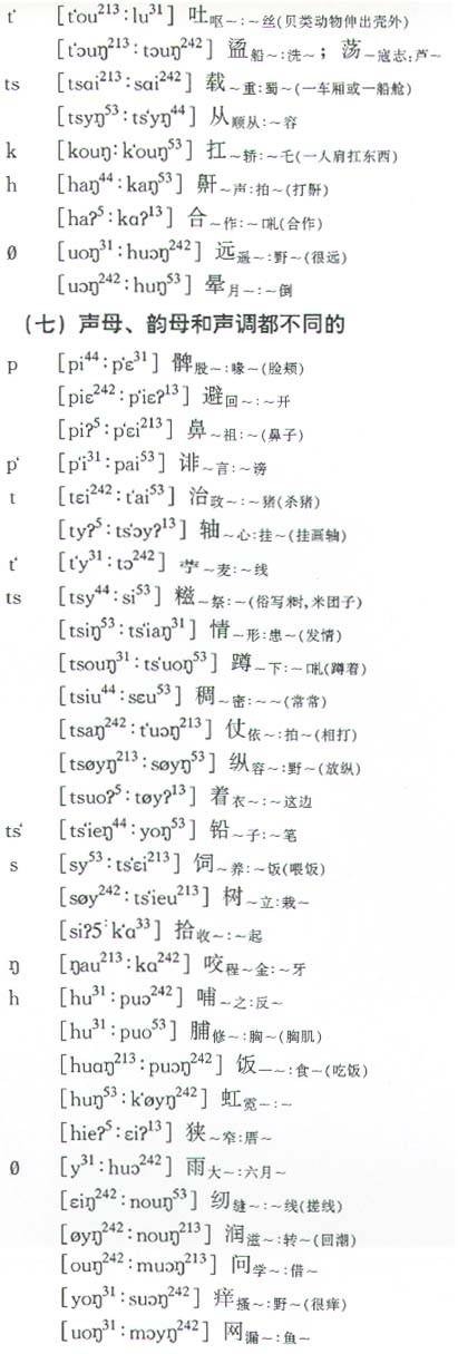 文白异读