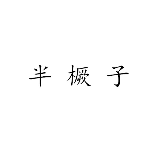 半橛子