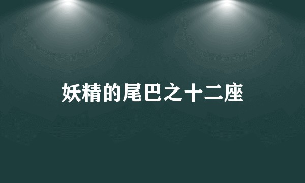 妖精的尾巴之十二座