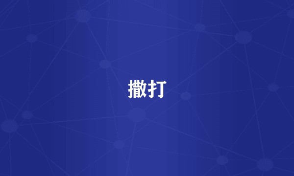 撒打