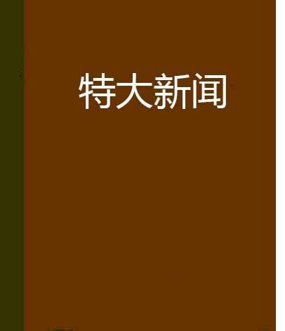 特大新闻（小说）