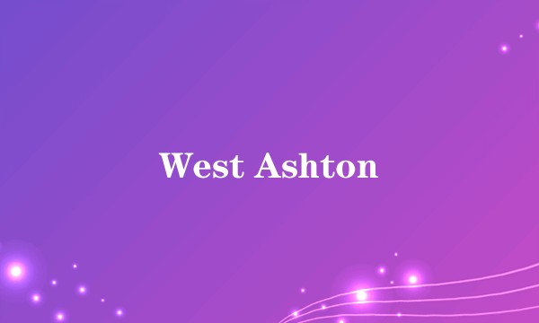 West Ashton