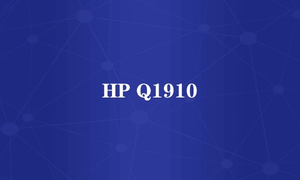 HP Q1910