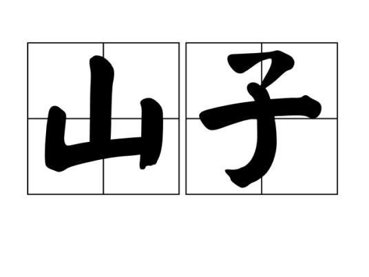 山子（汉语词语）
