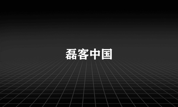 磊客中国
