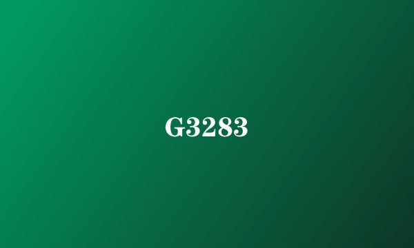 G3283
