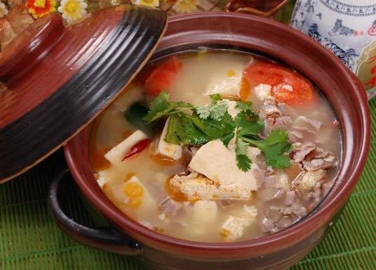 羊肉豆腐汤
