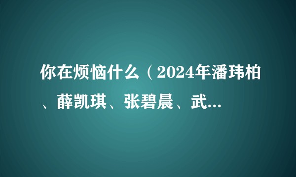 你在烦恼什么(2024年潘玮柏、薛凯琪、张碧晨、武艺、张紫宁、王琳凯、高卿尘演唱的歌曲)