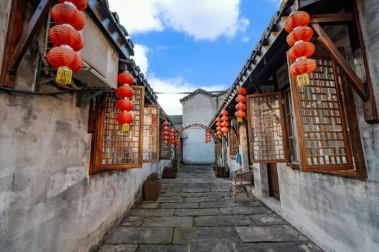 菱湖古镇景区